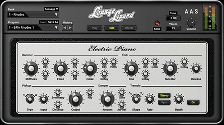 Applied Acoustics Systems Lounge Lizard EP-4 v4.4.4 WiN MacOSX